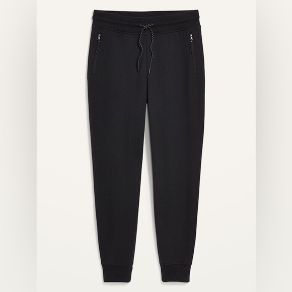 Men's Black dynamic fleece Jogger Sweat Pants - Picture 2 of 6